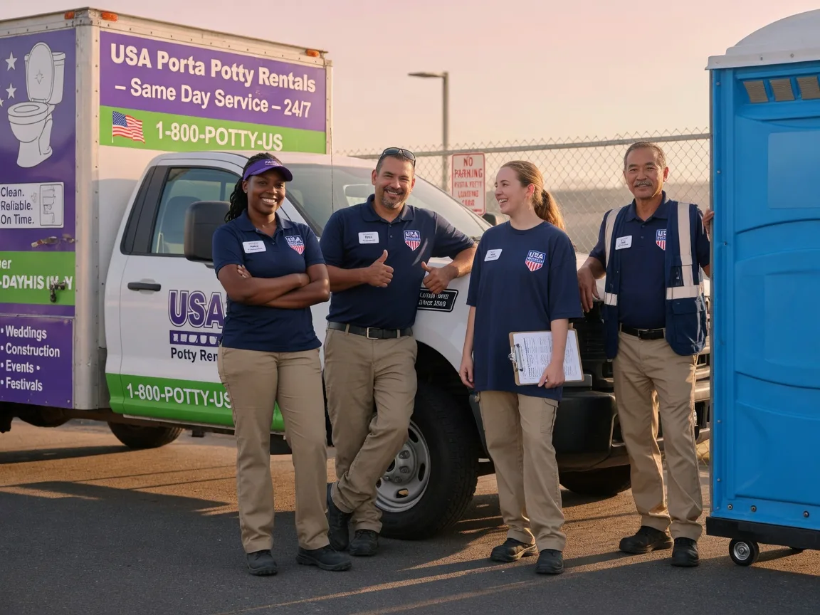 Porta Potty Rental company in Collierville, TN
